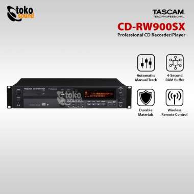 Tascam CD-RW900SX Professional Rackmount CD Recorder/Player