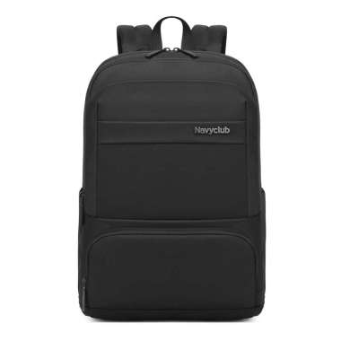 Navy Club Tas Ransel Laptop GIJ - Backpack Daypack Up to 14 Inch Tas Pria Wanita Black