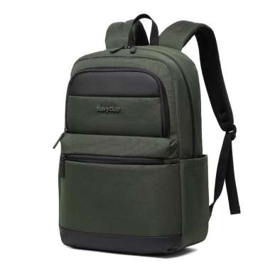 Navy Club Tas Ransel Laptop CCJ - Backpack Daypack Up to 14 Inch Tas Pria Wanita Olive