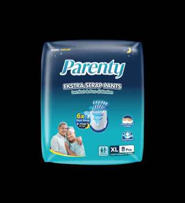 Parenty Heavy Adult Diapers | Popok Sekali Pakai Untuk Dewasa XL8