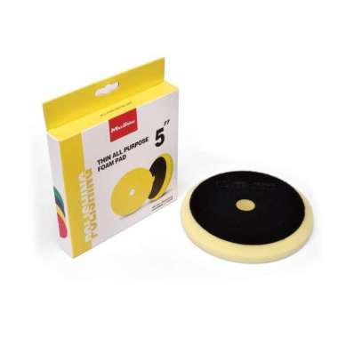 Max Shine THIN Foam Pad YELLOW Polishing, Busa Poles Mobil 5 inch