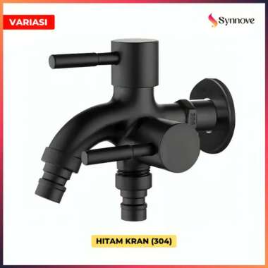 Kran Shower 2 Cabang Stainless Steel Keran Kran Air Kamar Mandi Kran Mesin Cuci Keran Air Tembok Ker