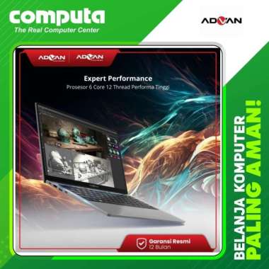 Advan WORKPLUS AMD Ryzen 5 6600H 16GB 512GB SSD 14 FHD IPS WIN OFFICE