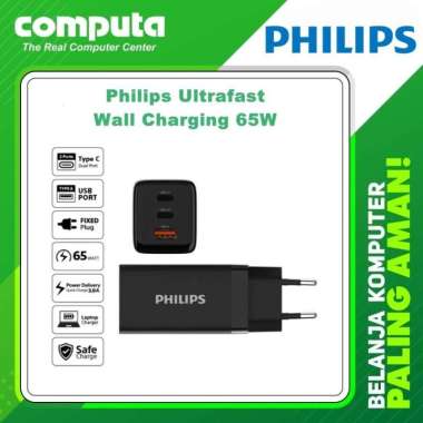 Philips Ultrafast Wall Charger 65Watt Power Delivery