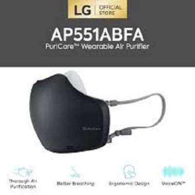 MASKER PURICARE LG WEARABLE AIRPURIFIER AP-551ABFA