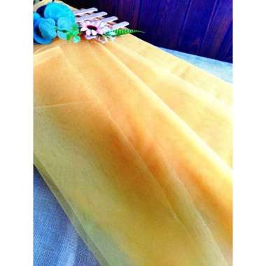 Kain tile tulle polos halus tidak melar / kain tile roowns meteran kain bungkus parcel backdrop pest