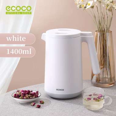 ECOCO Insulation Pot - Thermos ceret teko panas dingin tahan 48 jam White