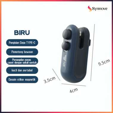 Vacuum Sealer Mini 2 In 1 USB Rechargeable Hand Sealer Vacuum Sealer Makanan Sealer Press Plastik Sn