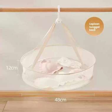ECOCO Laundry Drying Basket - Jaring pengering pakaian untuk mengeringkan kaus kaki keranjang pakaia