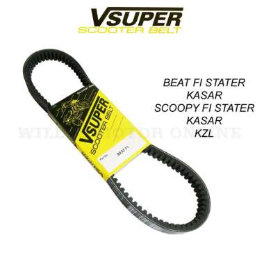 VANBELT BEAT FI SCOOPY FI STATER KASAR KZL V-SUPER VBELT BEAT FI OLD