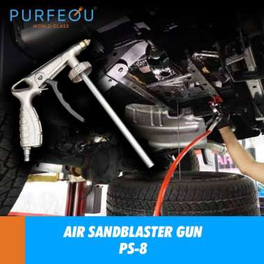 Alat Semprot Spray 9un Purfequ Device Air Sandblaster PS-8 Undercoat Flinkote Flinkut