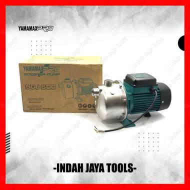 YAMAMAX PRO SGJ600 Mesin Pompa Air Semi Jet Pump Stainless Inox - Booster Impeler Stainless SGJ 600