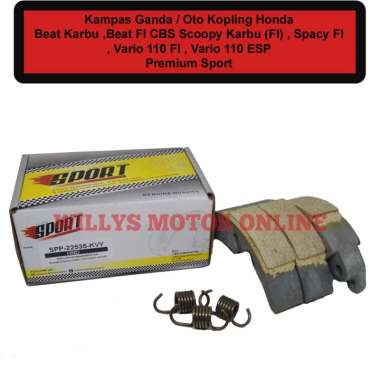 Kampas Ganda Beat Karbu Beat Fi Scoopy FI Spacy FI PREMIUM SPORT / Oto Kopling Beat