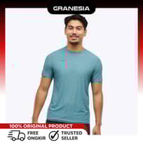 Baju Olaharaga Pria HK Airolite Run Short Sleeve Men's|Kaos Olaharaga Lari Gym Fitness