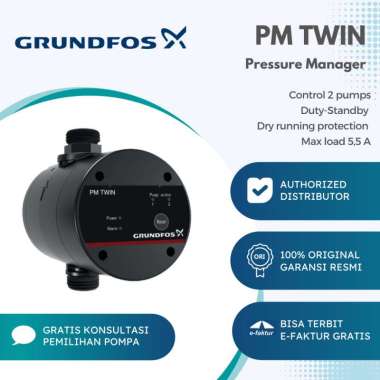 Pressure Manager / Otomatis Pompa Grundfos PM TWIN