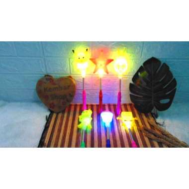 MENTUL Ecer 1pcs [BISA NYALA!] Stik Lampu Takbiran Konser Glow Stick bisa nyala ada tombol on off