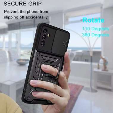 CASING SAMSUNG A36 / A56 5G CASE SLIDE LENS PROTECTOR ARMOR A56 5G HITAM