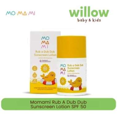 Perawatan Kulit Bayi - Momami Rub A Dub Dub Sunscreen Lotion SPF 50