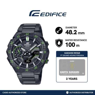 Jam Tangan Pria Edifice ECB-2200RC-1A3DF Analog Digital