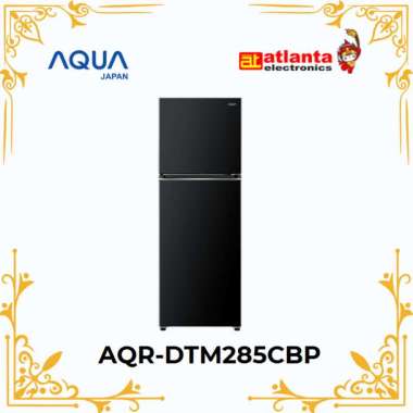 KULKAS AQUA 2 PINTU AQR-DTM285CBP(DS)