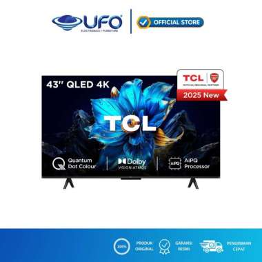 TCL 43 INCH QLED SMART TV 4K HDR 43P7K