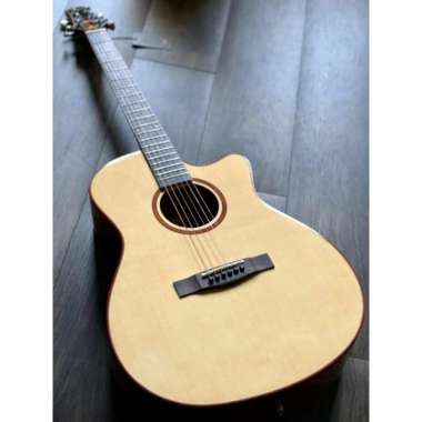 SQOE Spain SMLT-N Acoustic Electric in Natural with Fishman Presys Plus Preamp