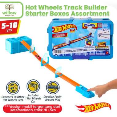 Mainan Motorik Anak - Hot Wheels Track Builder Starter Boxes Asst