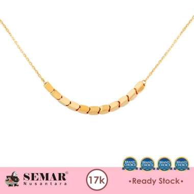 Kalung Emas Shining Emeralda Gold 17K Semar Nusantara