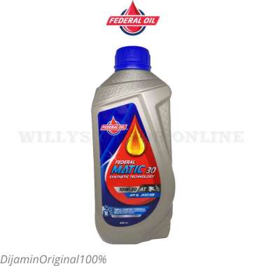 Oli Federal Matic30 10-30W JASO MB 800ML / Oli Federal Supreme Flick Matic 10W-30
