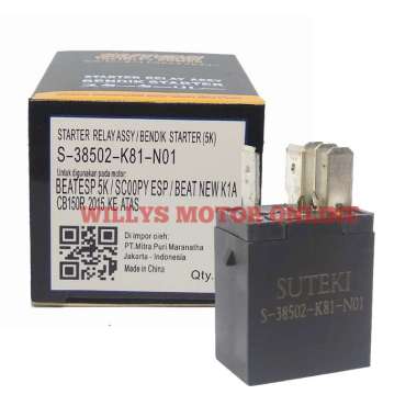 Relay kontak kaki 5 SUTEKI Beat esp Scoopy esp