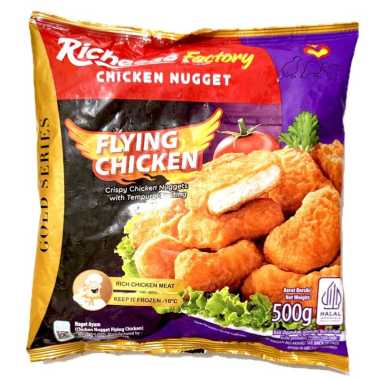 Richeese Crispy Flying Chicken Nugget Ayam Tempura 500g