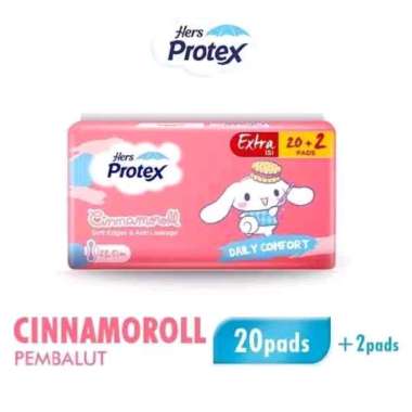 Hers Protex pembalut cinnamoroll 20+2 pads