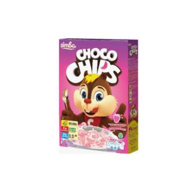 Simba choco chips coklat / strawberry 150 gram strawberry