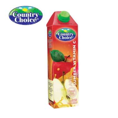 Country choice jus rasa apel / mangga / jambu 1 liter apel
