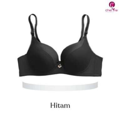 Chelyne BH Wanita V8733 Spandex Lycra Premium Dengan Kawat Penyangga - Big Size Bra 36/42 Cup C - BH