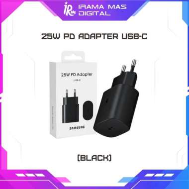 SAMSUNG 25W PD ADAPTER USB-C ORI (BLACK)