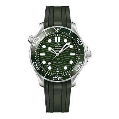 Jam Tangan Pria Omega Seamaster 210.32.42.20.10.001 Diver 300M Co-Axial Master Chronometer Green Rub