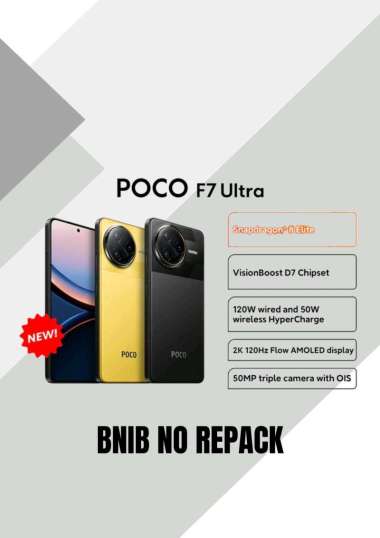 Xiaomi Poco F7 Ultra 12/256 GB Snapdragon 8 Elite Yellow