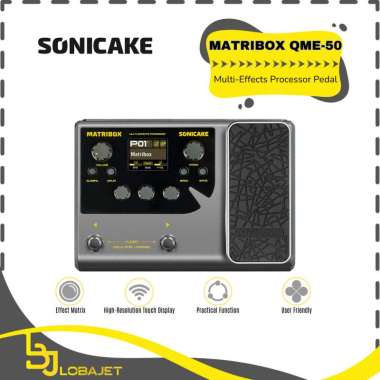 SONICAKE MATRIBOX QME-50 - Multi-Effects Processor Pedal - Efek Gitar dari SONICAKE