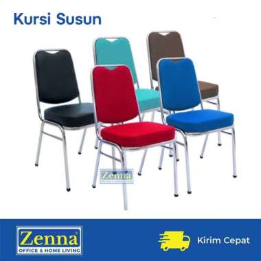 Zenna kursi susun / kursi pesta MERAH