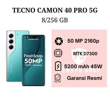 Tecno Camon 40 Pro 5G 8/256 GB Galaxy Black