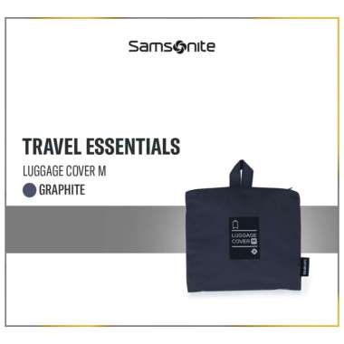 Samsonite Foldable Luggage Cover M - Graphite