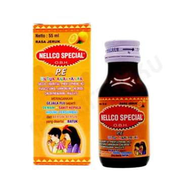 Obh Nellco Special Obh Anak Jeruk Syrup 55 ml