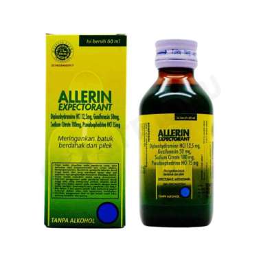 Allerin Expectorant Syrup 60 ml