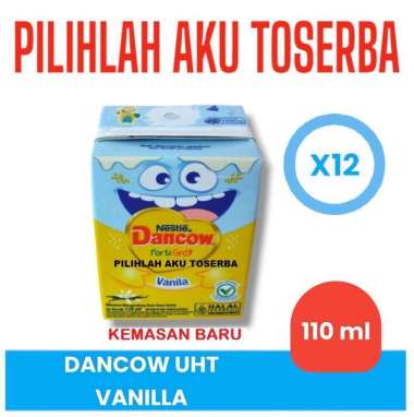 Promo Harga Dancow Fortigro UHT Vanilla 110 ml - Blibli