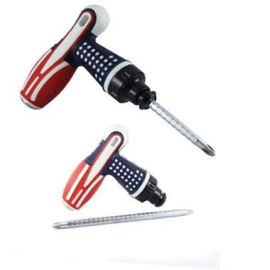 Obeng T Amerika Bolak Balik Obeng Plus Minus Magnet 6 Inch America Tools Magnet