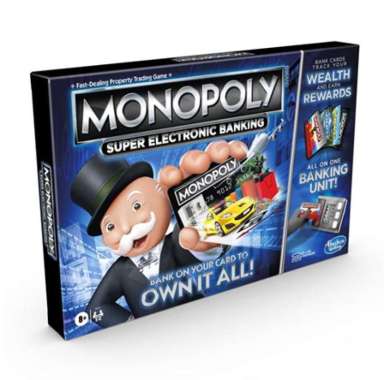 Monopoly Super Electronic Banking Board Game