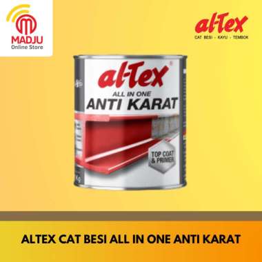 ALTEX ALL IN ONE ANTI KARAT NEW - CAT BESI SINTETIK ALKYD 1 KG 05 GREY GLOSS