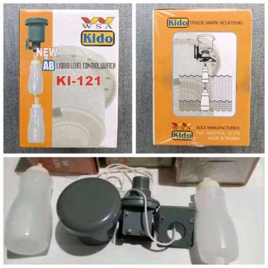 Kido KI-121 Liquid Level Control Switch Pelampung Air Otomatis Toren
