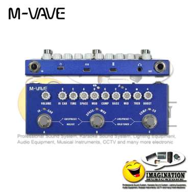 M-VAVE Cube Baby Bass Pedal Effect